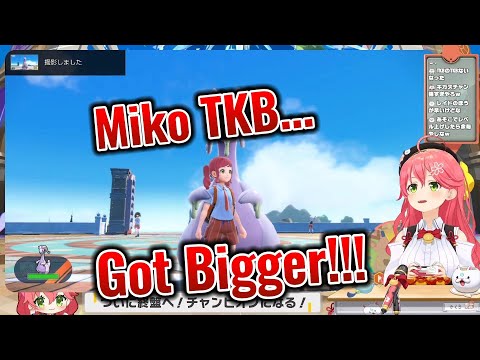 Miko TKB Is Bigger!!!【Hololive│Sakura Miko】