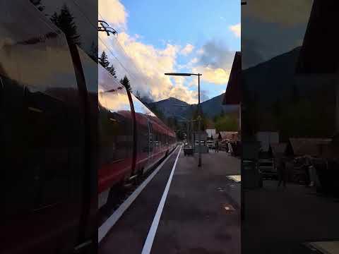 Deutsche Bahn - Zugspitze - Alps - German-Austrian Railway #travel #trainlover #germany #austria