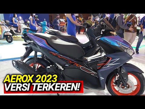 GILAAA KEREN PARAH ‼️ NEW AEROX 155 CYBER CITY 2023 MELUNCUR DI INDONESIA