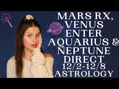 Mars Retrograde, Neptune Direct, Mercury Cazimi, Venus enters Aquarius: Cosmic Clarity & Confusion