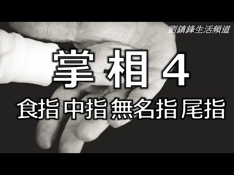 掌相4 食指 中指 無名指 尾指(開啟字幕) ｜金星指 木星指 土星指 太陽指 水星指 | 劉鎮鋒生活頻道