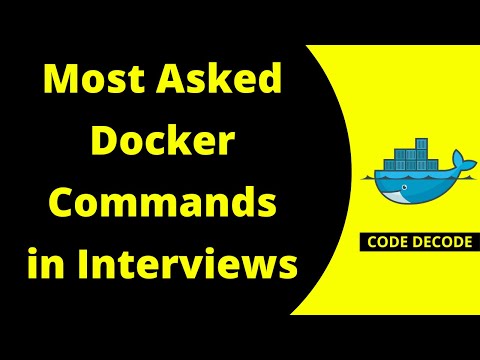 Most asked docker commands to Java Developer | Interview Questions | Experienced | Code Decode