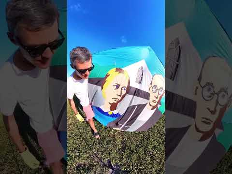 American Gothic Rokkaku Kite