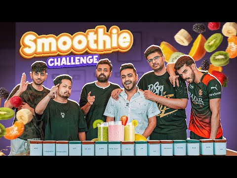 THE ULTIMATE SMOOTHIE MAKING COMPETITION | BGMI EDITION