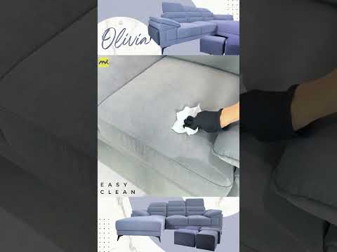 Olivia Easy Clean Fabric Sofa