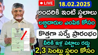 ap- పాత ఇళ్ల పట్టాలుపై ప్రభుత్వం కీలక నిర్ణయం/Ap 3 Cents Land Online Registrations/Ap Housing Scheme