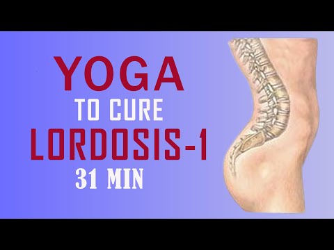 How to fix lumber lordosis | Lordosis correction exercises | how to fix Lordosis at home |31 Minutes