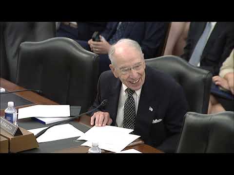 Grassley Questions Chairman of the Commodity Futures Trading Commission