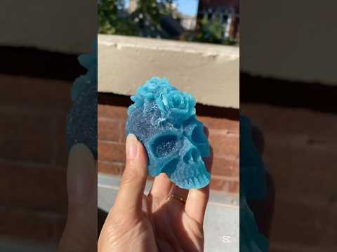 Edible crystal candy mukbang #eatinsounds #foryou #food #eatsounds #mukbang#crystalcandy