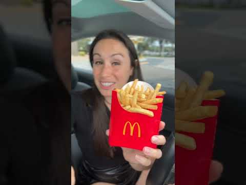 Trying Mcdonald's Burger Seasoned Fries