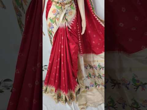 Latest ikkat pochampally pure silk saree #pochampallysarees #silksarees #ikkatsarees #sarees