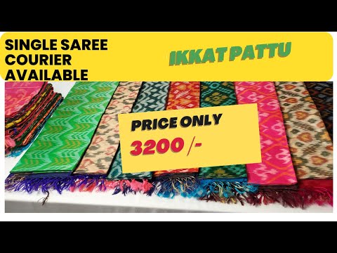 Pure Silk Cotton ikkat sarees | Pochampally Pure Sico sarees  #ikkatsarees | Shilpa fashion tv