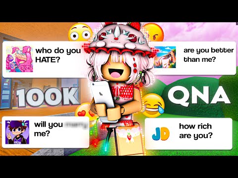 PLAYING MM2, But I ANSWER YOUR QUESTIONS 😱 (100K SPECIAL QNA)