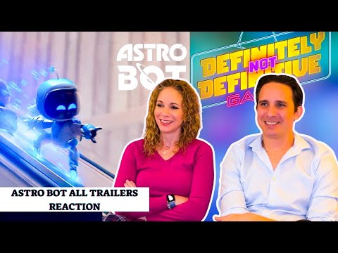 Astro Bot All Trailers Reaction