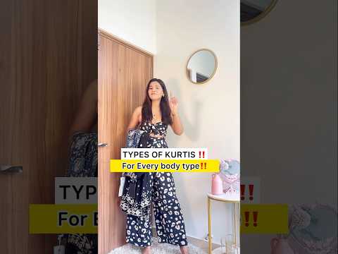 Kurti for every body type #youtubeshorts #bodytypes #bodyshapes #kurti #kurtis