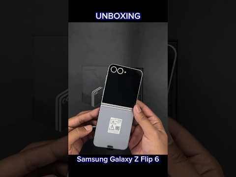 Unboxing Samsung Galaxy Z Flip 6 | Hp Futuristik Dari Samsung #samsunggalaxyzflip6