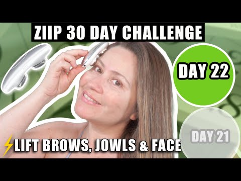 ⚡ZIIP 30 DAY CHALLENGE | DAY 21 & 22 - THE LIFT, BROW LIFT & JOWLS #ziiphalo