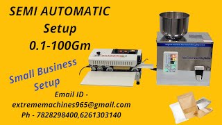 Pouch Sealing Machine !! Small Business Setup !! Sealing Machine