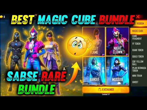 Who Is The  Best Magic Cube Bundle In Free Fire || Best Dress Combinations In Free Fire. #octa_ff