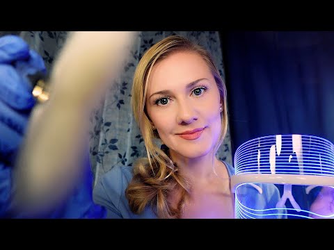 Soothing Oxygen Facial 💧 ASMR Soft Spoken into Whisper