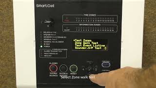 Walk Test Devices Guide on a SmartCell System