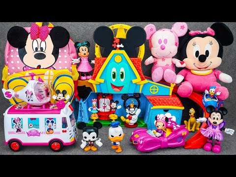 Satisfying with Unboxing Minnie Mouse Jumbo Fun House Playset | Review Toys ASMR