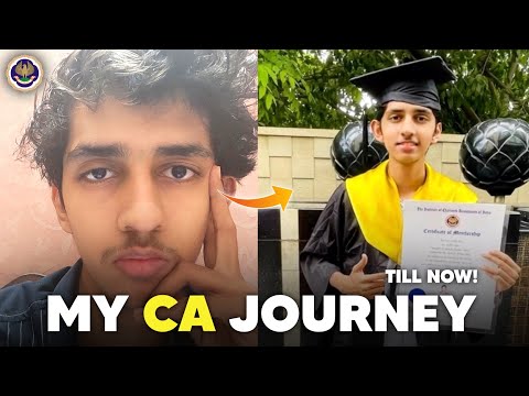 From CA Foundation to CA Finals 🏆 | My Motivational CA Journey till now 🔥 | Shubham Gupta