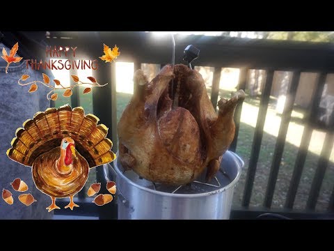 How To Brine & Deep Fry A Turkey | Thanksgiving Deep Fried Turkey | Southern Smoke Boss