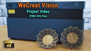 WeCreat Project Bowl Set #wecreate #laser #project #woodworking #diy #diycrafts #diyprojects