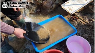 We continue to extract gold with the gold prospecting machine #ALTINAVCISI1