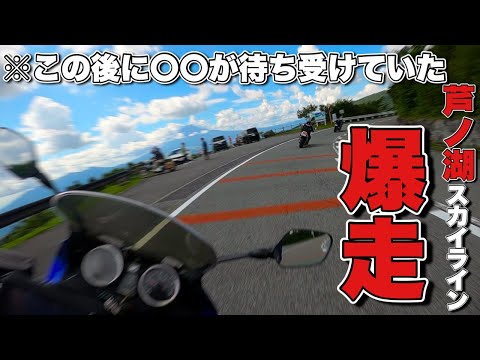 芦ノ湖スカイラインを走ったら最後に避けれない〇〇が待ち受けていた【モトブログ・衝撃】