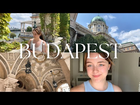 Budapest Travel VLOG | exploring the city, going to the opera & visiting castles in the summer heat!