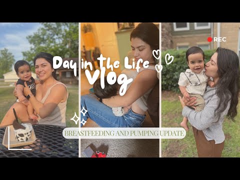 Breastfeeding and Pumping at 8 Months Update! I DITL Vlog I First Time Mom