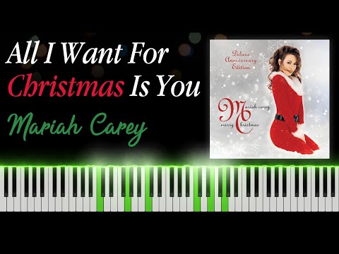 Mariah Carey - All I Want For Christmas Is You [Piano Cover]