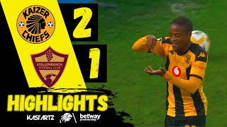 KAIZER CHIEFS vs STELLENBOSCH FC ‣ ALL GOALS & HIGHLIGHTS ‣ BETWAY PSL 2024/25