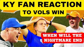 KY FAN REACTION TO VOL WIN, TENNESSEE FOOTBALL ,TENNESSEE VOLUNTEERS,VOLS FOOTBALL,KENTUCKY FOOTBALL