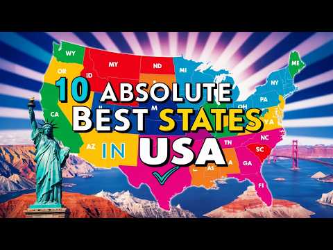 10 ABSOLUTE Best States in USA for Families Revealed