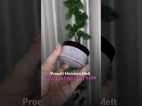 Melt your makeup in one go with ProEdit makeup removing balm.