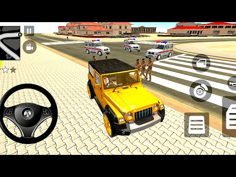 Ultimate Vehicle Collection in Indian Theft Auto Simulator | Police Car fire