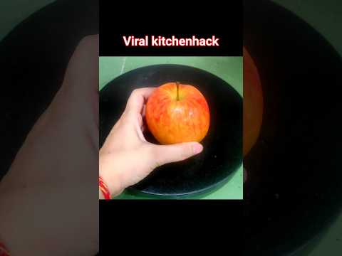 Viral Apple cutting life kitchen hack #kitchenlifehack #shorts #virallifehack #shortsfeed