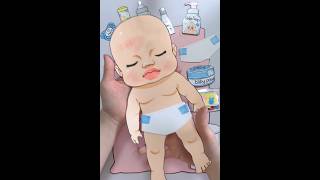 赤ちゃんのお世話は大変👶 baby care👶#shorts