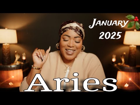 ARIES - “What YOU Need To Hear Right NOW!” ☥ JANUARY 2025 ☽ PREDICTION & ASTROLOGY READING