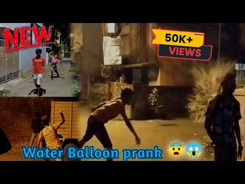 water Throwing Ice Water Balloons at People Prank ! [ by all prank boys ] #pranks