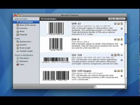 Barcode Producer Quick Start