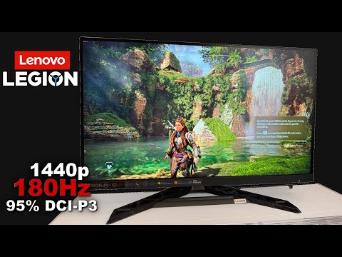 INSANE VALUE - Lenovo Legion R27qe 27 inch 1440p Monitor Review