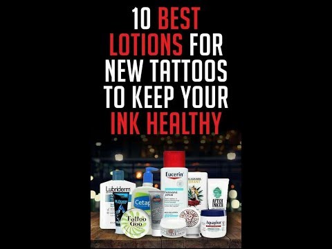 World best 10 Tattoo Aftercare products