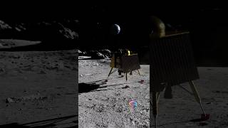 Chandrayaan 3 Landing | Vikram Lander | The Lunar Landing #shorts #space #chandrayaan3 #isro #earth