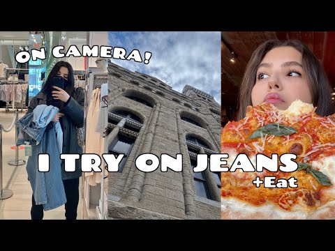 VLOG 26: Jeans Shopping, Pizza and People Watching.