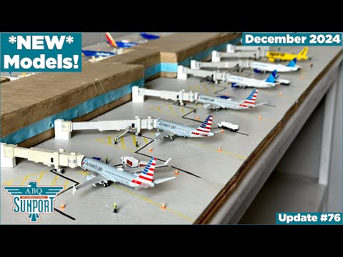 *NEW* Models! | Gemini Jets Albuquerque International Airport update - December 2024