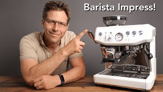 Breville Barista Express Impress: Amazon's Best Selling Integrated Tamper Espresso Machine